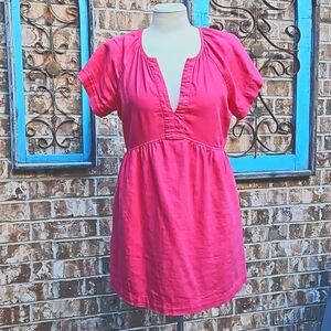 Hot Pink Universal Threads Smock Dress sz S